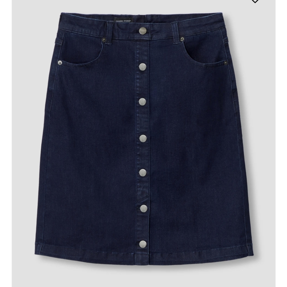 Universal Standard Jean Skirt New with Tags